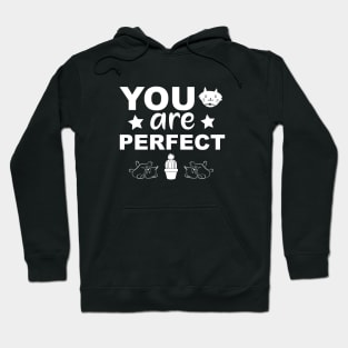 You are Perfect Cats Lover lady funny cats gift Hoodie